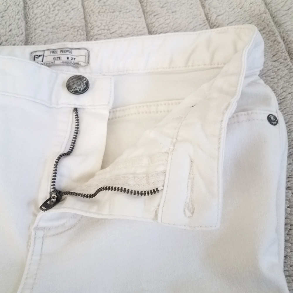 Free People Distressed Skinny Jean - Picture 6 of 11